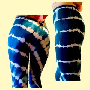 Victoria Secret Pink Tie Dyed Seamless Leggings Size S